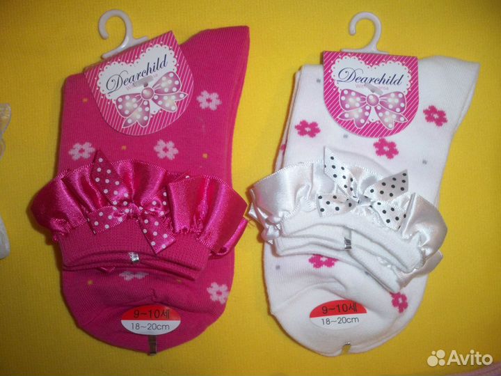 Носочки и колготки для девочек