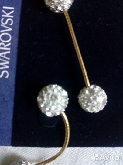 Серьги swarovski