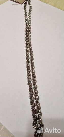 Цепь серебряная 50см