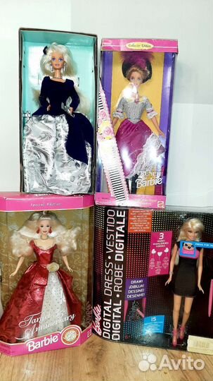 Barbie Mattel 90х Коллекционные