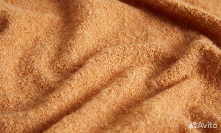 Плед-одеяло из петлевой пряжи