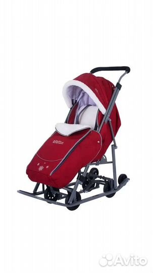 Санки коляска бибика