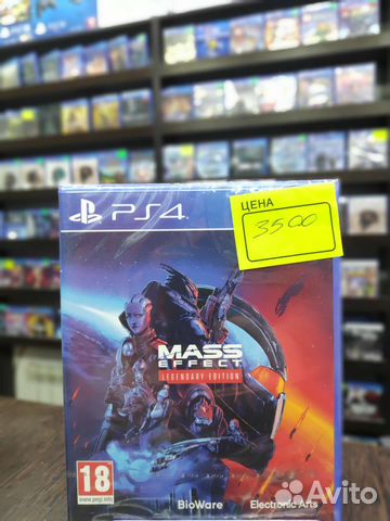 Mass effect legendary edition ps4 обмен/продажа