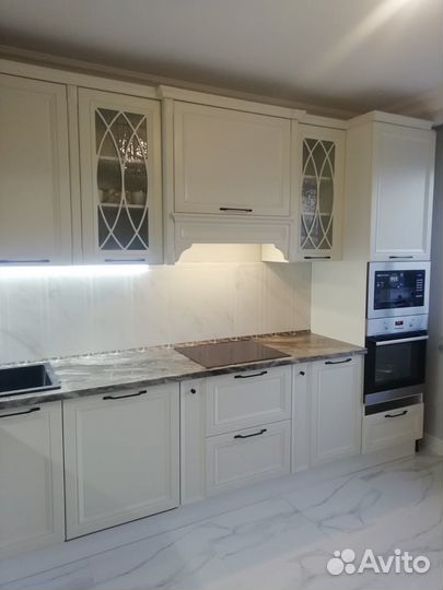 Кухня каталея модульная,фасады мдф в эмали