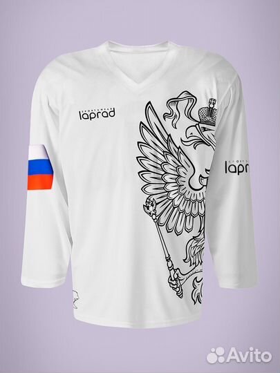 Хоккейный свитер 28р-56р (майка-цвет белый)