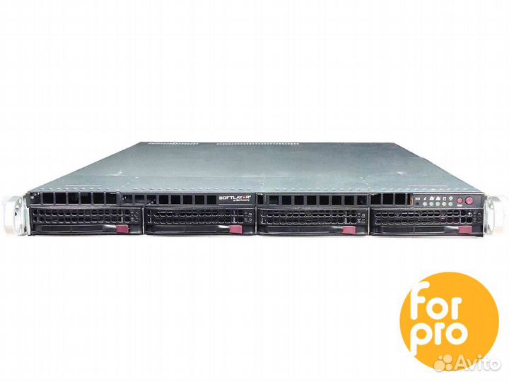Supermicro 1U X11DPU 4LFF 2x4208Silv 384GB, 9361