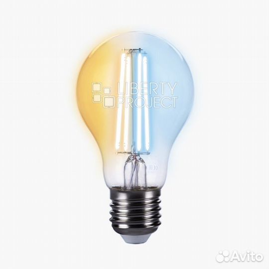 Умная лампа Zetton LED Smart Wi-Fi Bulb A60 E27 6В