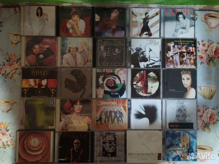 CD disc japan, U. S. A., europa