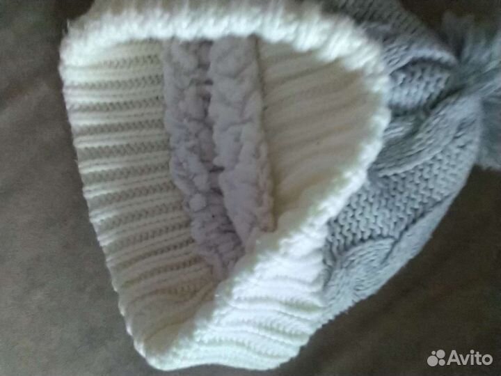 Шапка зимняя для девочки 48 50