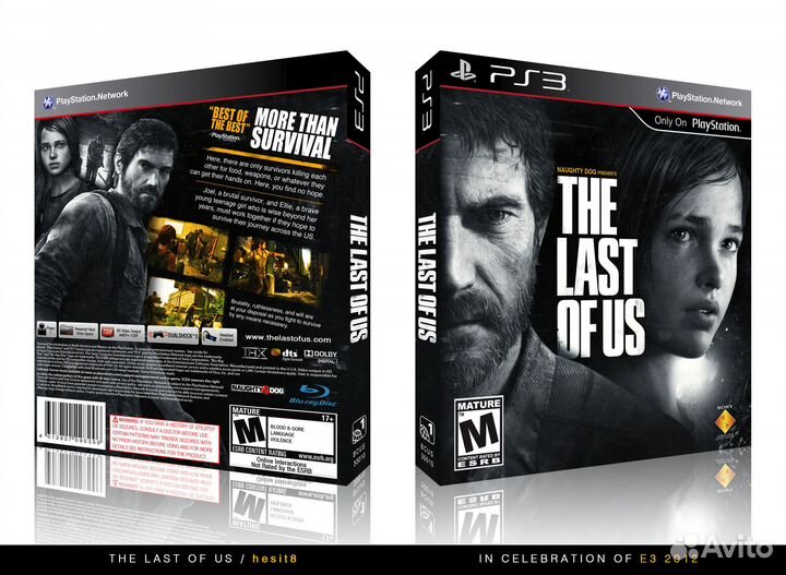 Диск Sony Playstation 4 The Last of Us