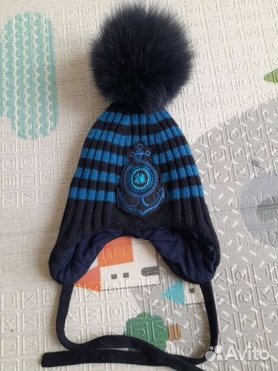 Шапка Tavitta зима и деми 44-48 бу