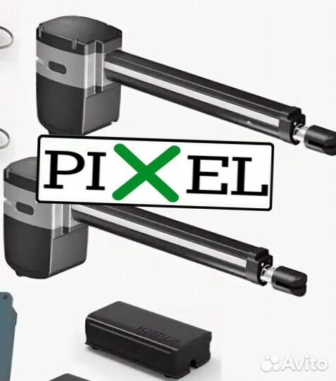 Автоматика для распашных ворот Алютех