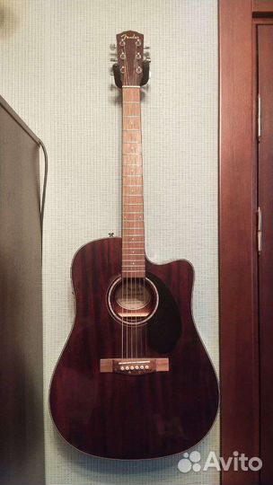 Электроакустическая гитара fender cd-60sce