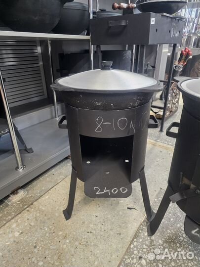 Казан чугунный 6л