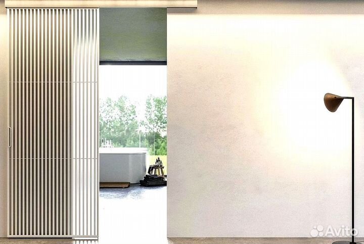 Межкомнатная перегородка из реек