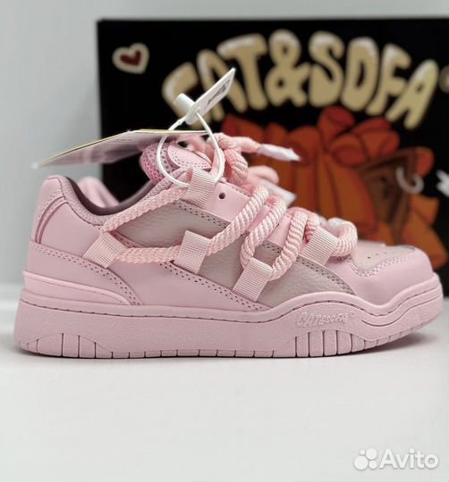 Cat&Sofa Pink Shoes