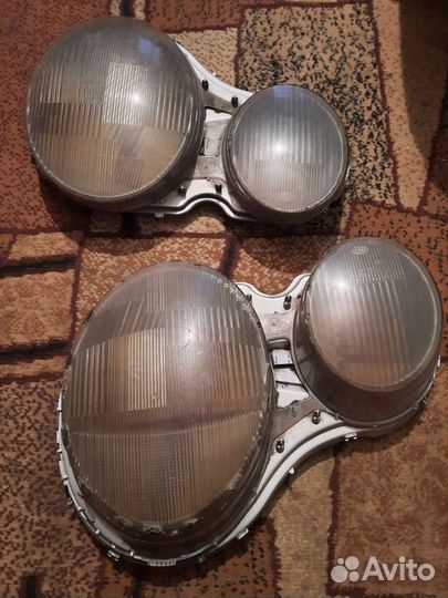 Фара, стекла для фар на Mercedes-Benz E-klassa