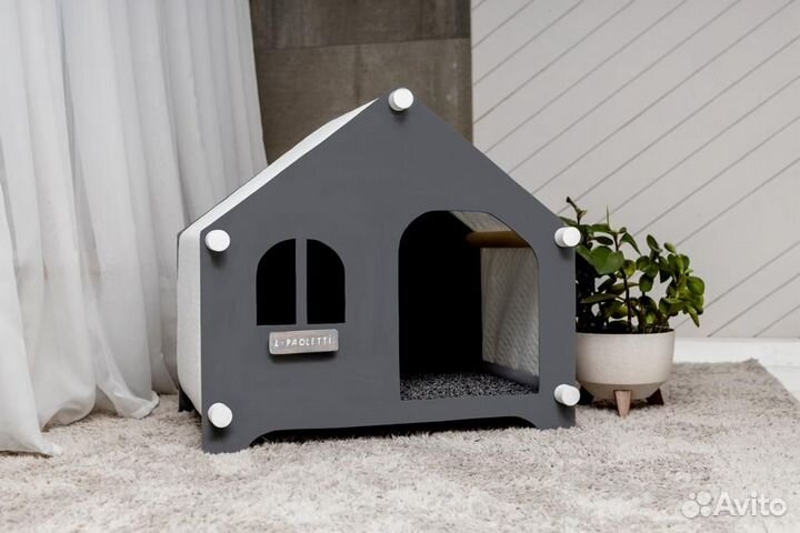 Новый стильный домик домик для кошки