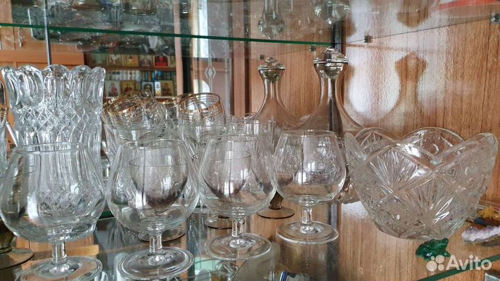 Сервизы и хрусталь