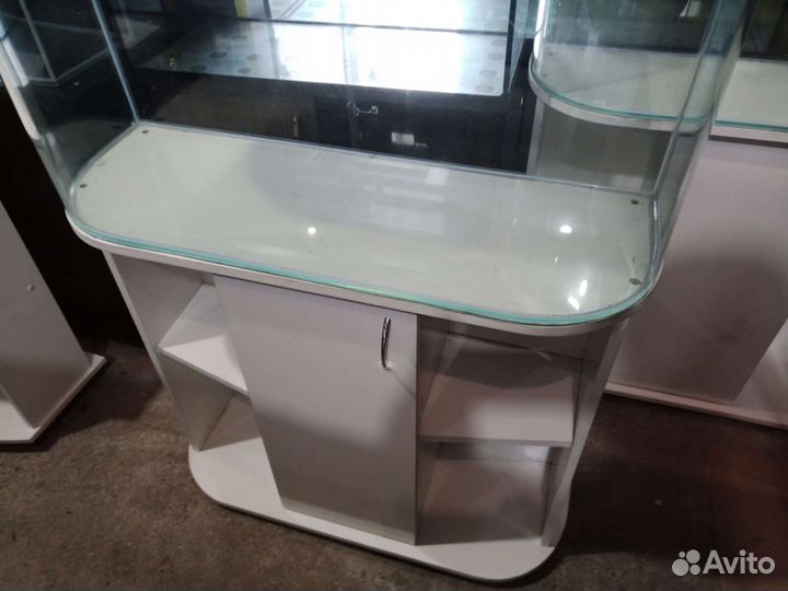 Аквариум120 л. С загнутым стеклом