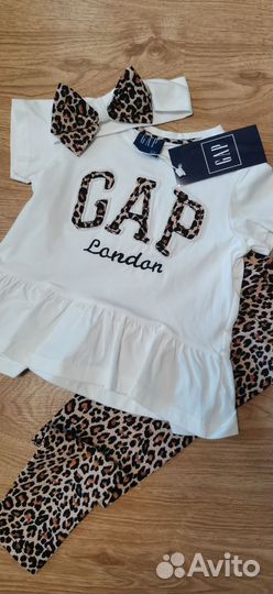 Костюм новый для девочки Gap с лосинами