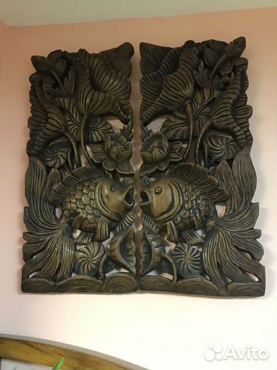 Панно из дерева