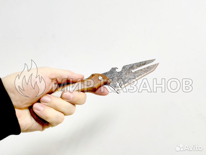 Нож вилка для мангала шампуров