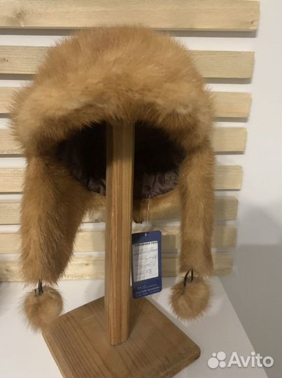 Шапка норковая женская новая