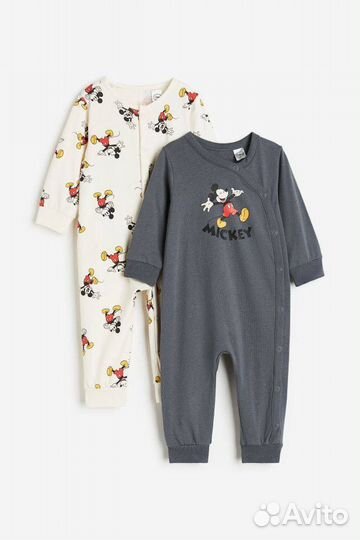 Комплекты боди и слипов для малышей H&M