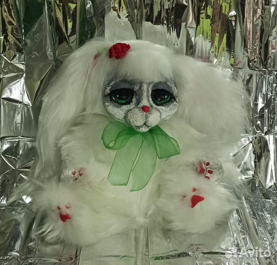 Игрушки ручной работы в смешанной технике