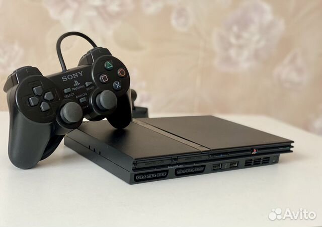 Sony PS2 Black I Прошита I FreeBoot I Игры