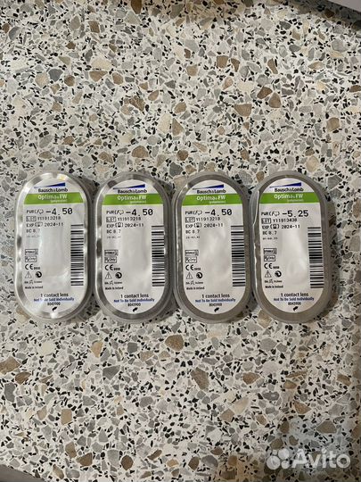 Линзы контактные для глаз