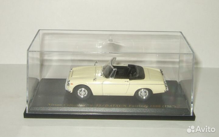 Ниссан Nissan Fairlady 1967 Ebbro Aoshima 1:43