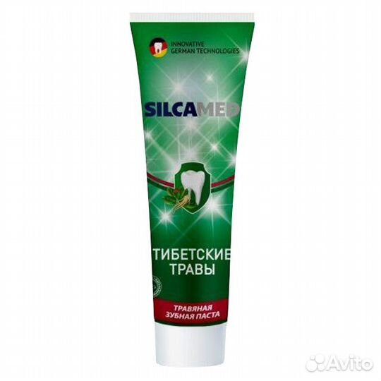 Паста зубная silcamed Тибетские травы 100 мл