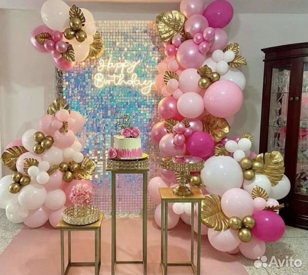 Фотозона из паеток в аренду