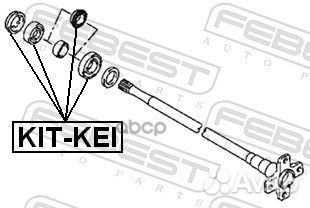 Подшипник ступ. suzuki ignis/wagon R+ 98- с ABS