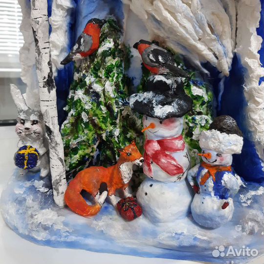 Дед Мороз. Ручная работа