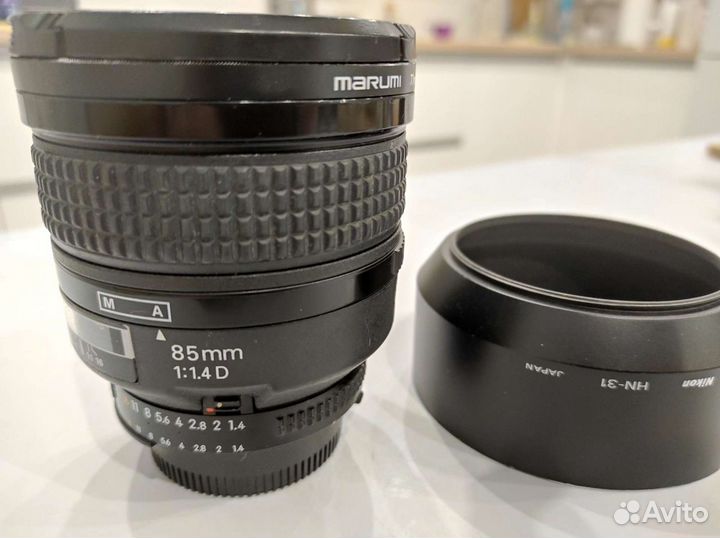 Объектив nikon 85mm 1,4 d