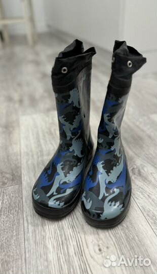 Резиновые сапоги обувь пакетом 33 размер