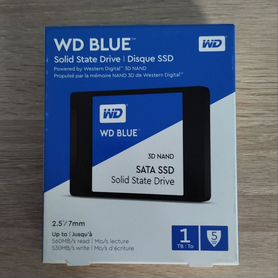 Новые SSD WD Blue 500Gb