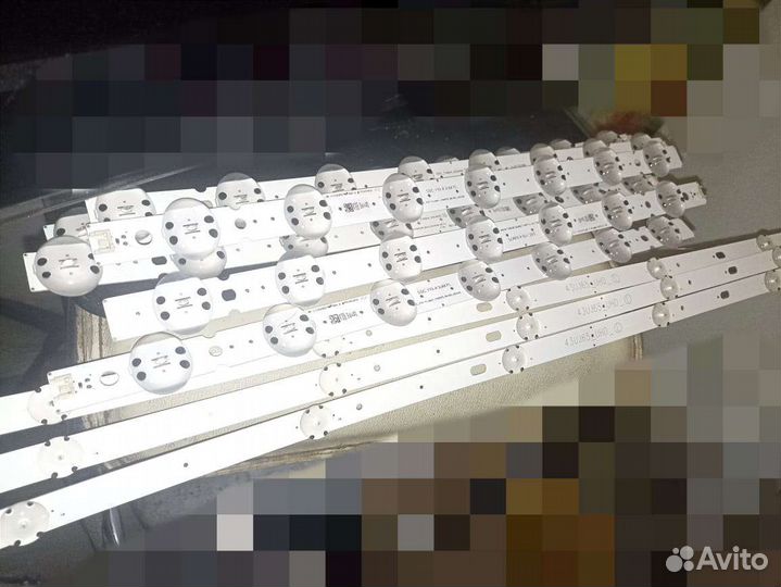 Подсветка ЖК тв. Планки и лампы б/у