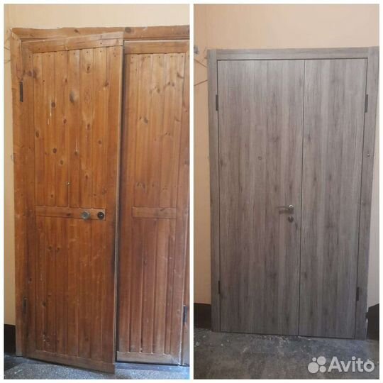 Замена мдф панелей, Ремонт дверей