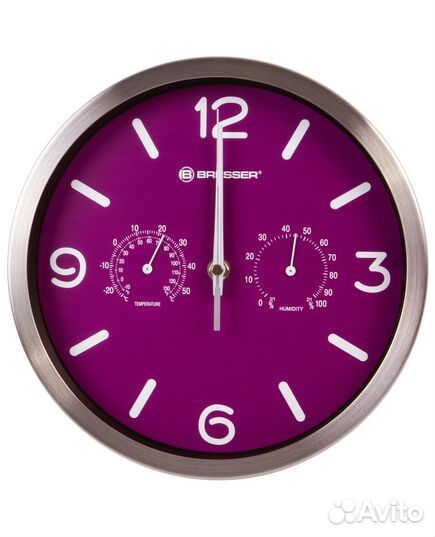 Часы настенные Bresser MyTime ND DCF Thermo/Hygro