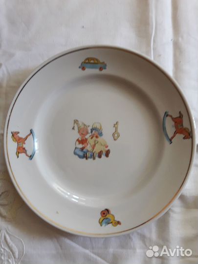 Тарелочки детские СССР Буратино