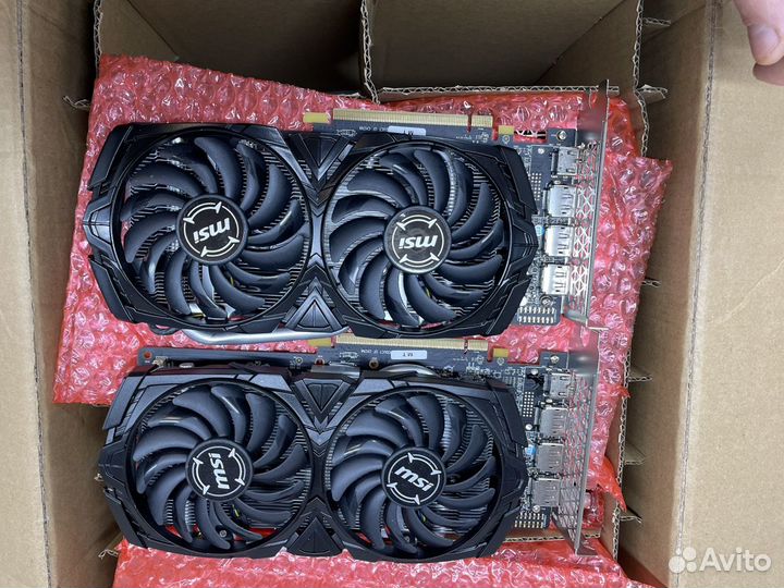 MSI RX580 8 Armor OC Оптом видеокарты rx580