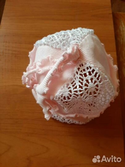 Шапочка для новорожденной