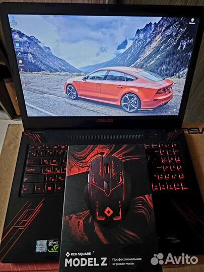 Игровой ноутбук asus