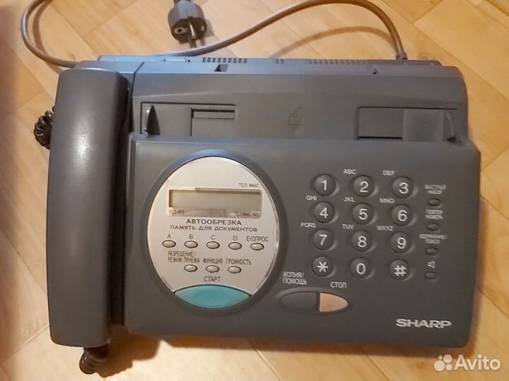 Факс sharp FO-85