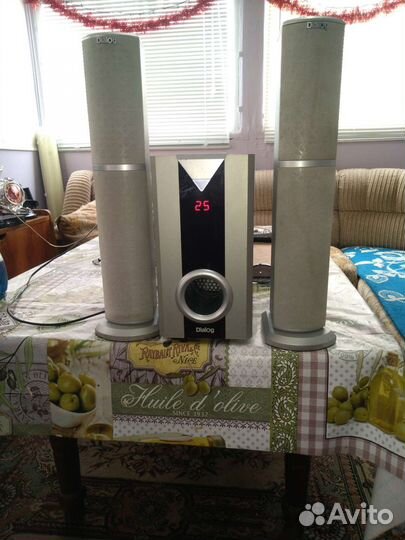 Усилитель и колонки