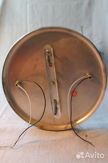 Люстра потолочная цветная два плафона